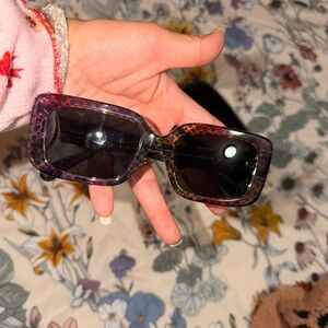 Coach Multicolor Square Sunglasses